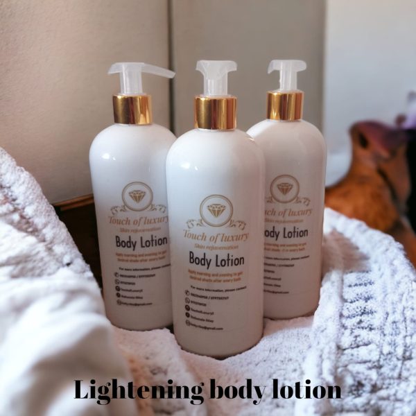 Lightening body lotion