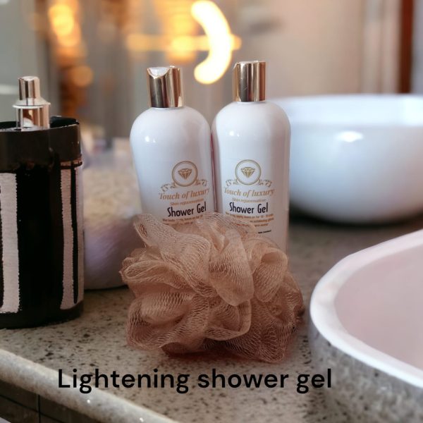 Lightening shower gel