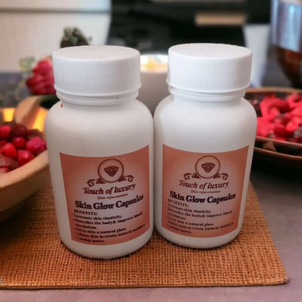 Skin glow capsules