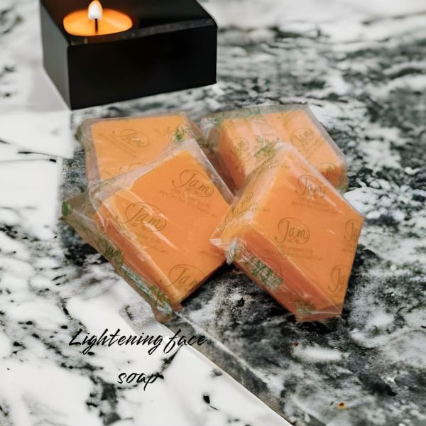 Lightening face soap