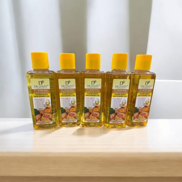 Tumeric super whitening body oil